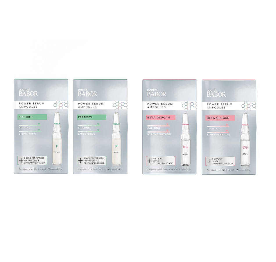 Image 244489.jpg, Product 244-489 / Price $239.60, Doctor Babor Power Serum Ampoules Peptides & Beta-Glucan Set from Babor on TSC.ca's Beauty department
