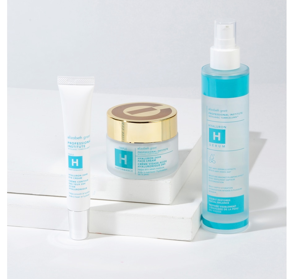 Image 244500.jpg, Product 244-500 / Price $159.99, Elizabeth Grant Professional Institute Hyaluron Trio With Mega Size Hyaluron Serum from Elizabeth Grant on TSC.ca's Beauty department