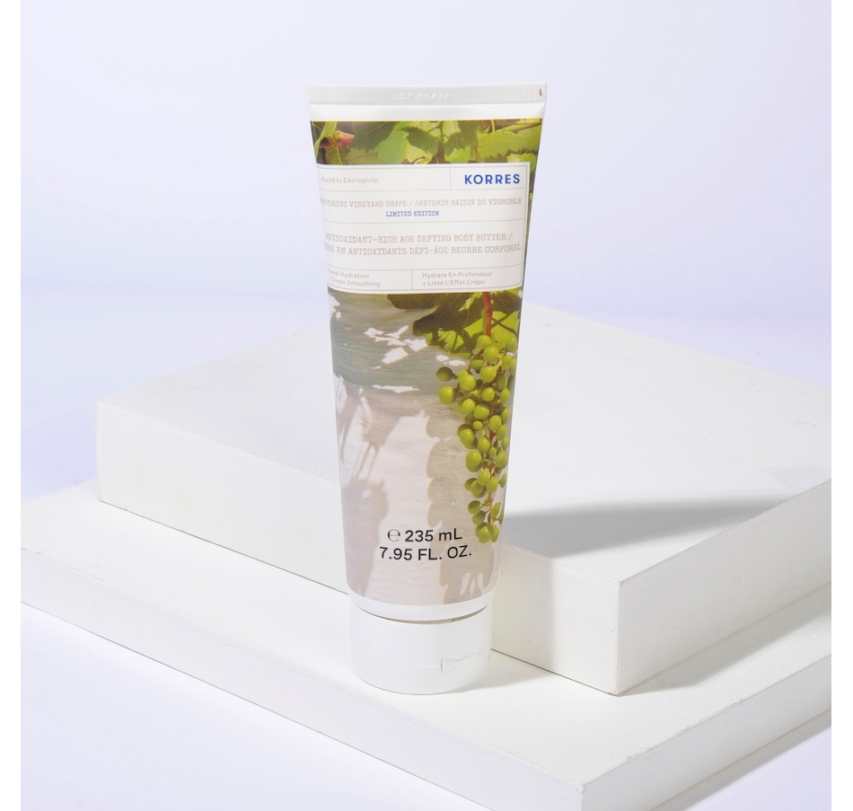Image 244532_ALTMORE2.jpg, Product 244-532 / Price $125.00, KORRES Santorini Vine Elastismooth Body Butter Trio from KORRES Natural Products on TSC.ca's Beauty department