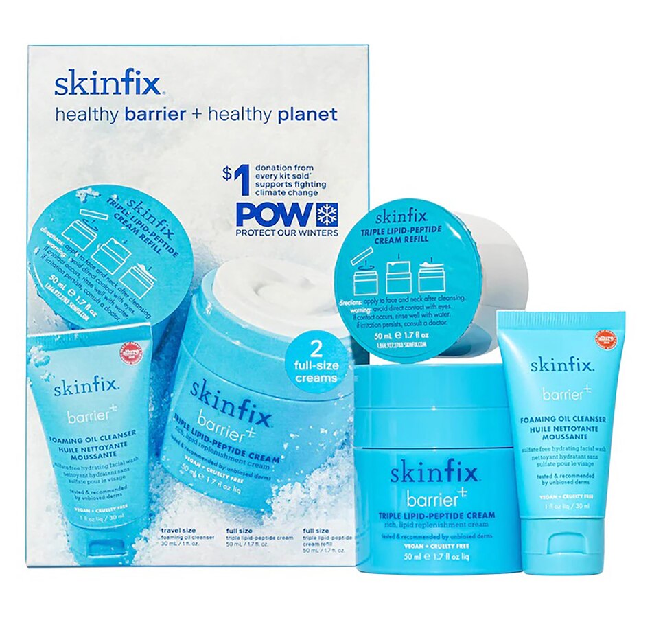 Image 244542.jpg, Product 244-542 / Price $144.00, Skinfix Healthy Barrier + Healthy Planet Kit from Skinfix on TSC.ca's Beauty department