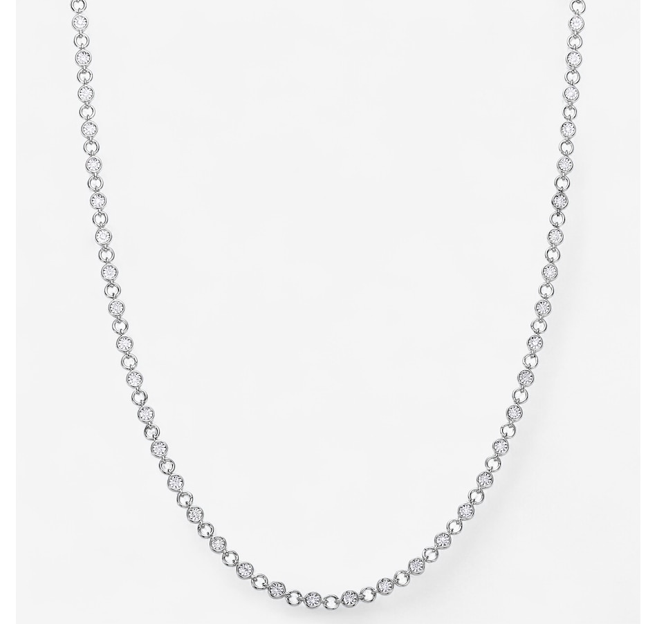 Image 244786_RHOP.jpg, Product 244-786 / Price $599.99, Colours of Diamonds Sterling Silver 0.50 ctw Diamond Necklace from Colours of Diamonds on TSC.ca's Jewellery department
