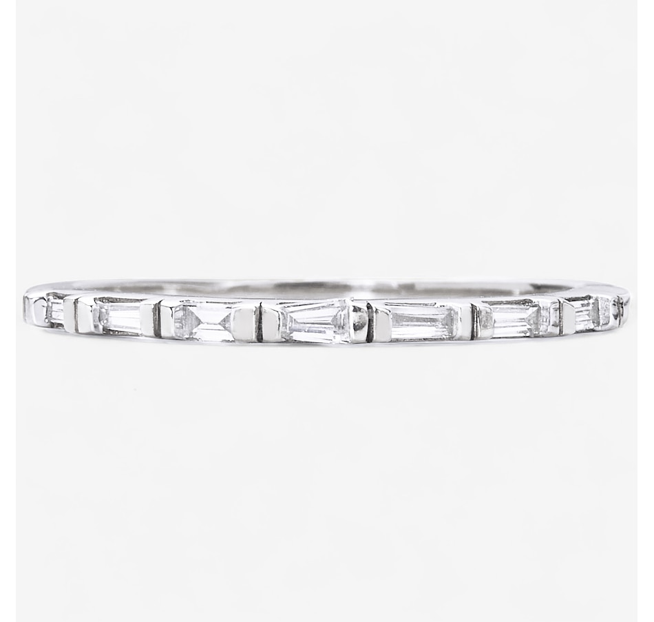 Image 244796_RHOP.jpg, Product 244-796 / Price $239.99, Colours Of Diamonds Sterling Silver 0.15 ctw Diamond Band Ring from Colours of Diamonds on TSC.ca's Jewellery department