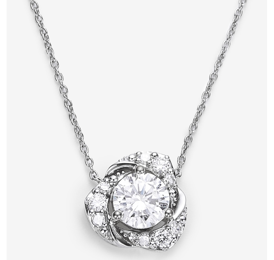 Image 244804_WGL.jpg, Product 244-804 / Price $1,079.99, EVERA Diamonds 14K Gold 1.00 ctw Diamond Pendant Necklace from Evera Diamonds on TSC.ca's Jewellery department