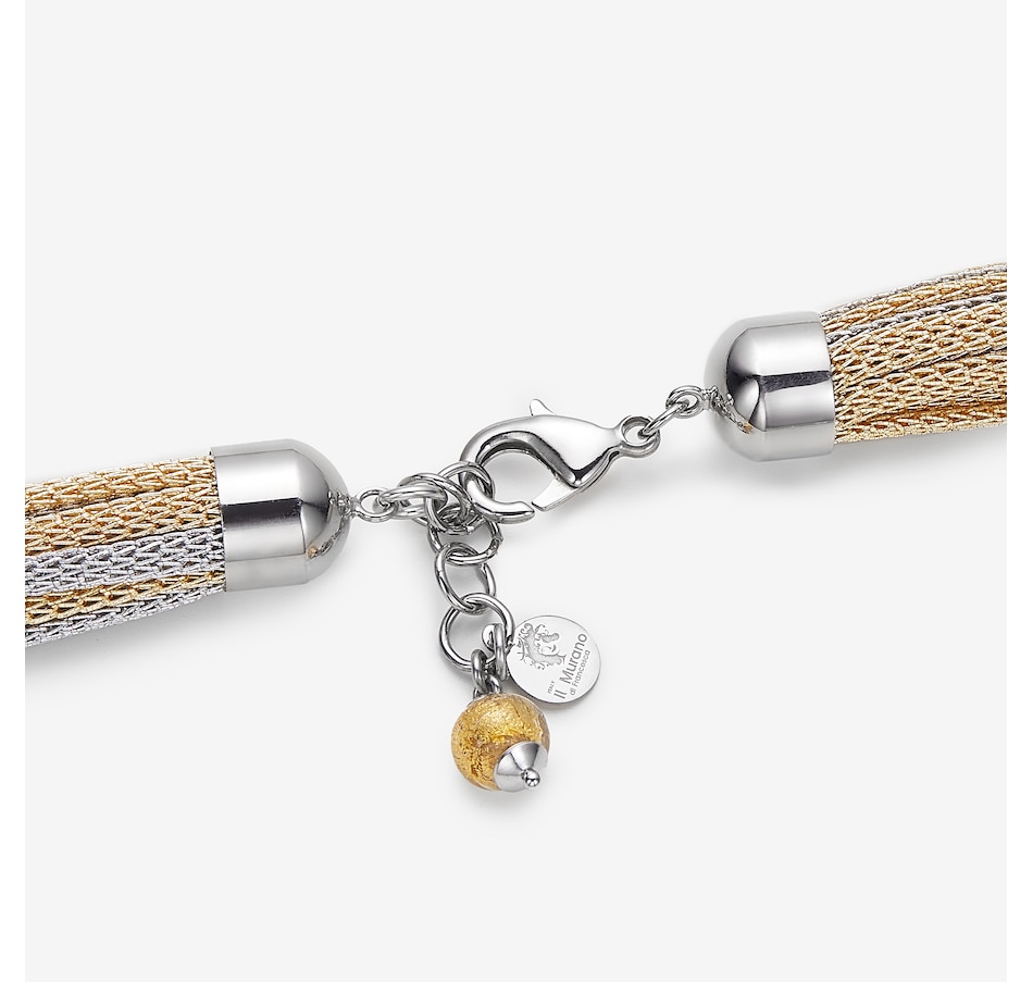 Image 244838_ALTMORE2.jpg, Product 244-838 / Price $249.99, Il Murano Di Francesca 18 Strand Two-Tone Metallic Yarn Necklace from IL MURANO DI FRANCESCA on TSC.ca's Jewellery department
