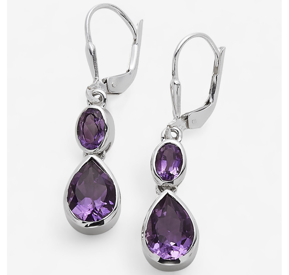Image 244844_AMY.jpg, Product 244-844 / Price $129.99, Himalayan Gems Sterling Silver Gemstone Drop Earrings from Himalayan Gems on TSC.ca's Jewellery department