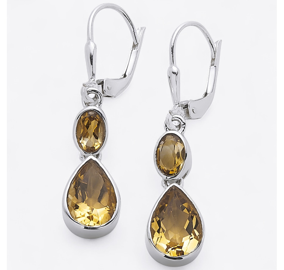 Image 244844_CIT.jpg, Product 244-844 / Price $129.99, Himalayan Gems Sterling Silver Gemstone Drop Earrings from Himalayan Gems on TSC.ca's Jewellery department