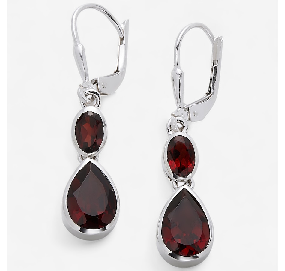 Image 244844_GAR.jpg, Product 244-844 / Price $129.99, Himalayan Gems Sterling Silver Gemstone Drop Earrings from Himalayan Gems on TSC.ca's Jewellery department