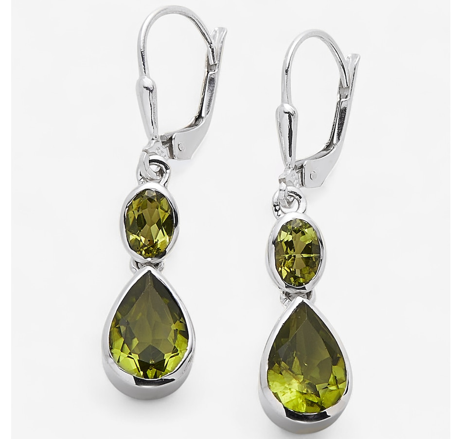 Image 244844_PER.jpg, Product 244-844 / Price $129.99, Himalayan Gems Sterling Silver Gemstone Drop Earrings from Himalayan Gems on TSC.ca's Jewellery department
