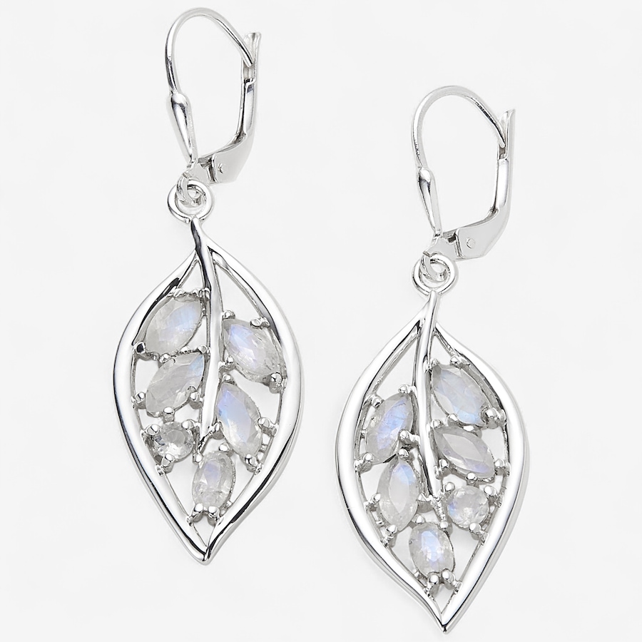 Image 244847_RWM.jpg, Product 244-847 / Price $89.33, Himalayan Gems Sterling Silver Gemstone Leaf Earrings from Himalayan Gems on TSC.ca's Jewellery department