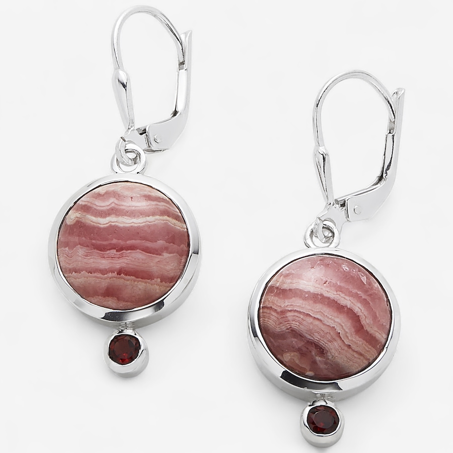 Image 244849_RHDGR.jpg, Product 244-849 / Price $99.88, Himalayan Gems Sterling Silver Gemstone Round Drop Earrings from Himalayan Gems on TSC.ca's Jewellery department