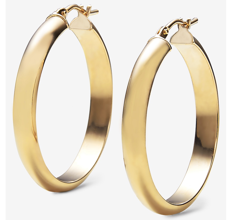 Image 244862_YGL.jpg, Product 244-862 / Price $259.99 - $909.99, Stefano Oro 14K Gold Ponte Vecchio Hoop Earrings from Stefano Oro on TSC.ca's Jewellery department