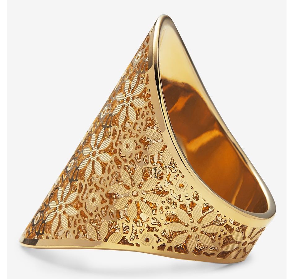 Image 244864_ALTMORE1.jpg, Product 244-864 / Price $1,149.99, Stefano Oro 14K Yellow Gold Tapered Bold Ring from Stefano Oro on TSC.ca's Jewellery department