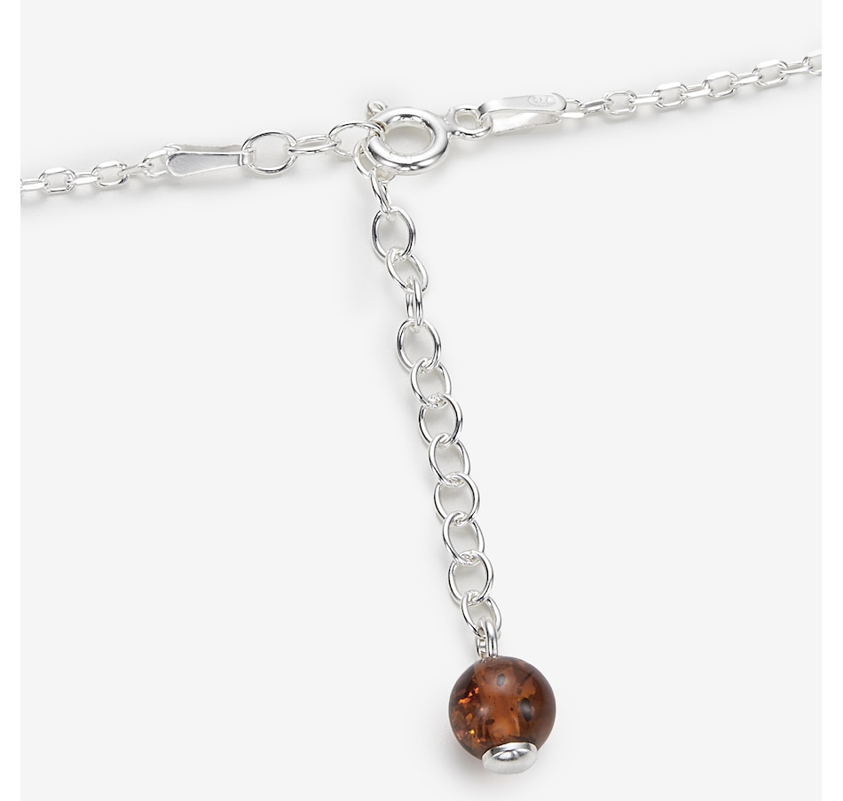 Image 244923_ALTMORE1.jpg, Product 244-923 / Price $89.99, Amber Extraordinaire Sterling Silver Amber Dragon Pendant with Chain from Amber Extraordinaire on TSC.ca's Jewellery department
