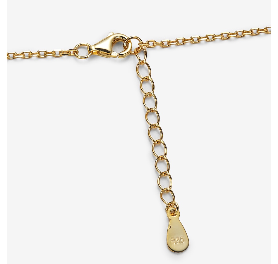 Image 244935_ALTMORE1.jpg, Product 244-935 / Price $149.99, Amber Extraordinaire Sterling Silver 22K Yellow Gold Plate Amber Cross Pendant with Chain from Amber Extraordinaire on TSC.ca's Jewellery department