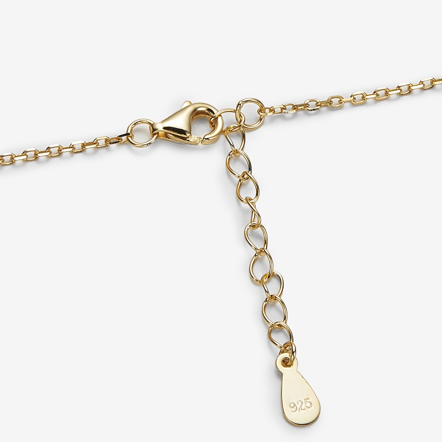 Image 244936_ALTMORE1.jpg, Product 244-936 / Price $49.88, Amber Extraordinaire Sterling Silver 22K Yellow Gold Plate Amber Cabochon Pendant with Chain from Amber Extraordinaire on TSC.ca's Jewellery department