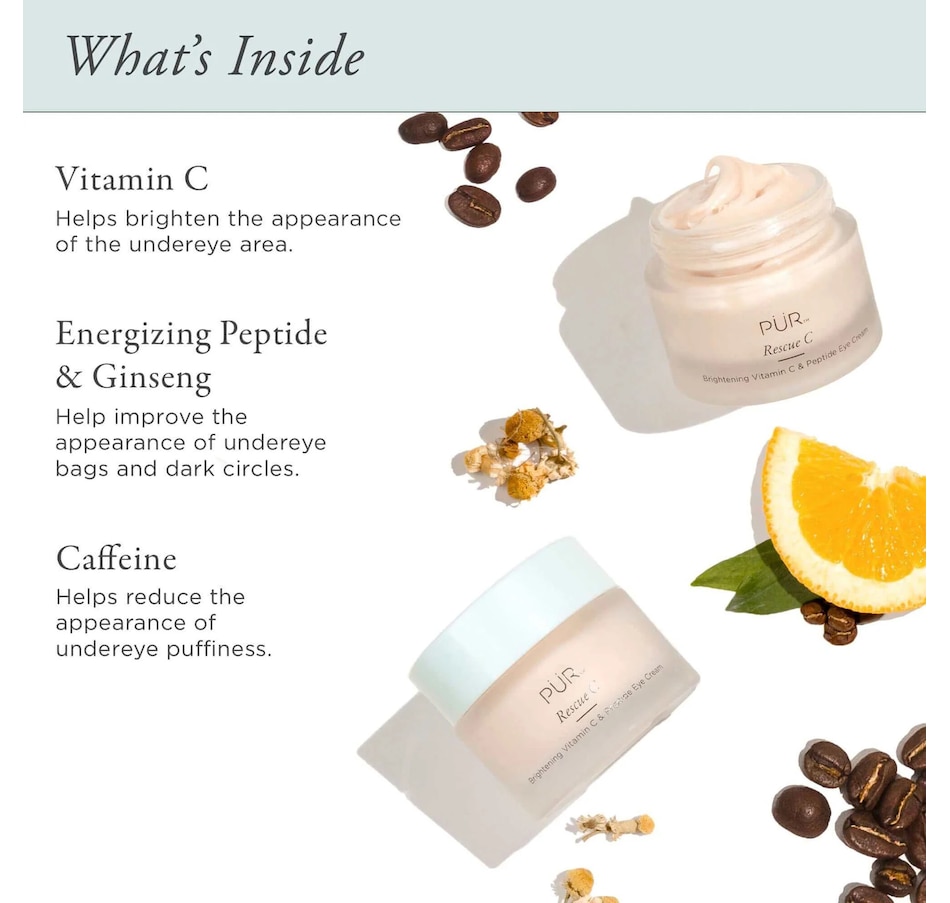 Image 244967_ALTMORE2.jpg, Product 244-967 / Price $42.00, PÜR Rescue C Brightening Vitamin C & Peptide Eye Cream from PUR on TSC.ca's Beauty department