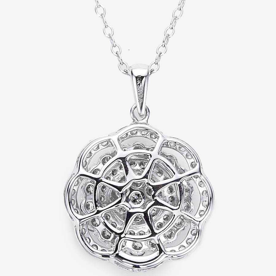 Image 245007_ALTMORE2.jpg, Product 245-007 / Price $599.88, 10K White Gold 0.95ctw Diamond Pendant with Chain from The Vault on TSC.ca's Jewellery department