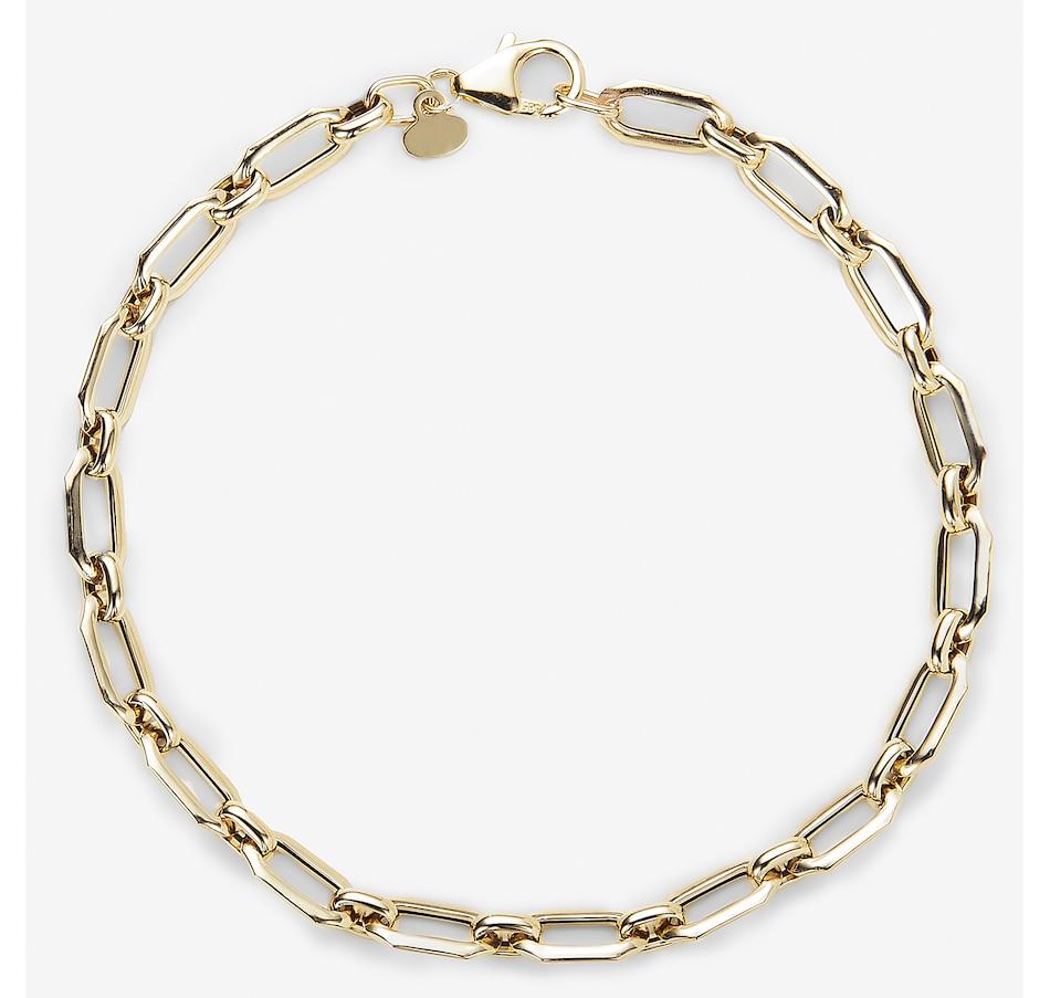 Image 245009.jpg, Product 245-009 / Price $509.99 - $609.99, Stefano Oro 14K Yellow Gold Faceted Alternata Bracelet from Stefano Oro on TSC.ca's Jewellery department