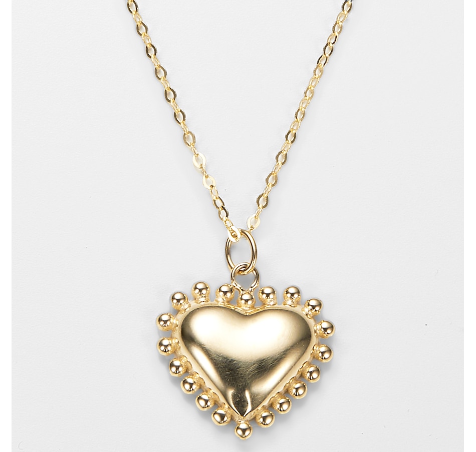 Image 245017.jpg, Product 245-017 / Price $499.99, Stefano Oro 14K Yellow Gold "Sacro Cuore" Necklace from Stefano Oro on TSC.ca's Jewellery department