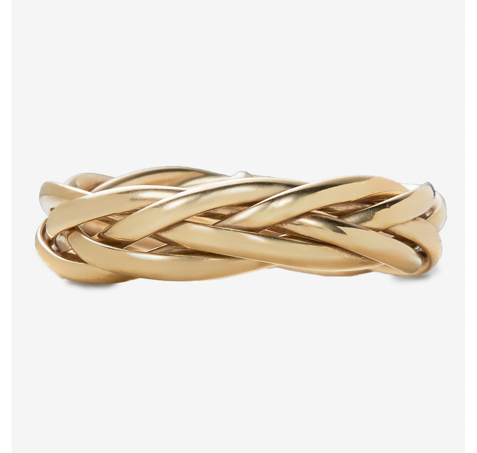 Image 245018.jpg, Product 245-018 / Price $449.99, Stefano Oro 14K Yellow Gold Treccia Ring from Stefano Oro on TSC.ca's Jewellery department