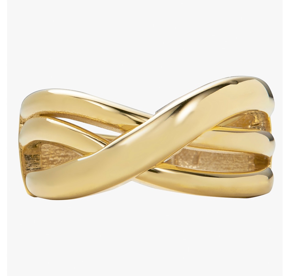Image 245020.jpg, Product 245-020 / Price $899.99, Stefano Oro 14K Yellow Gold Double Intrecci Ring from Stefano Oro on TSC.ca's Jewellery department
