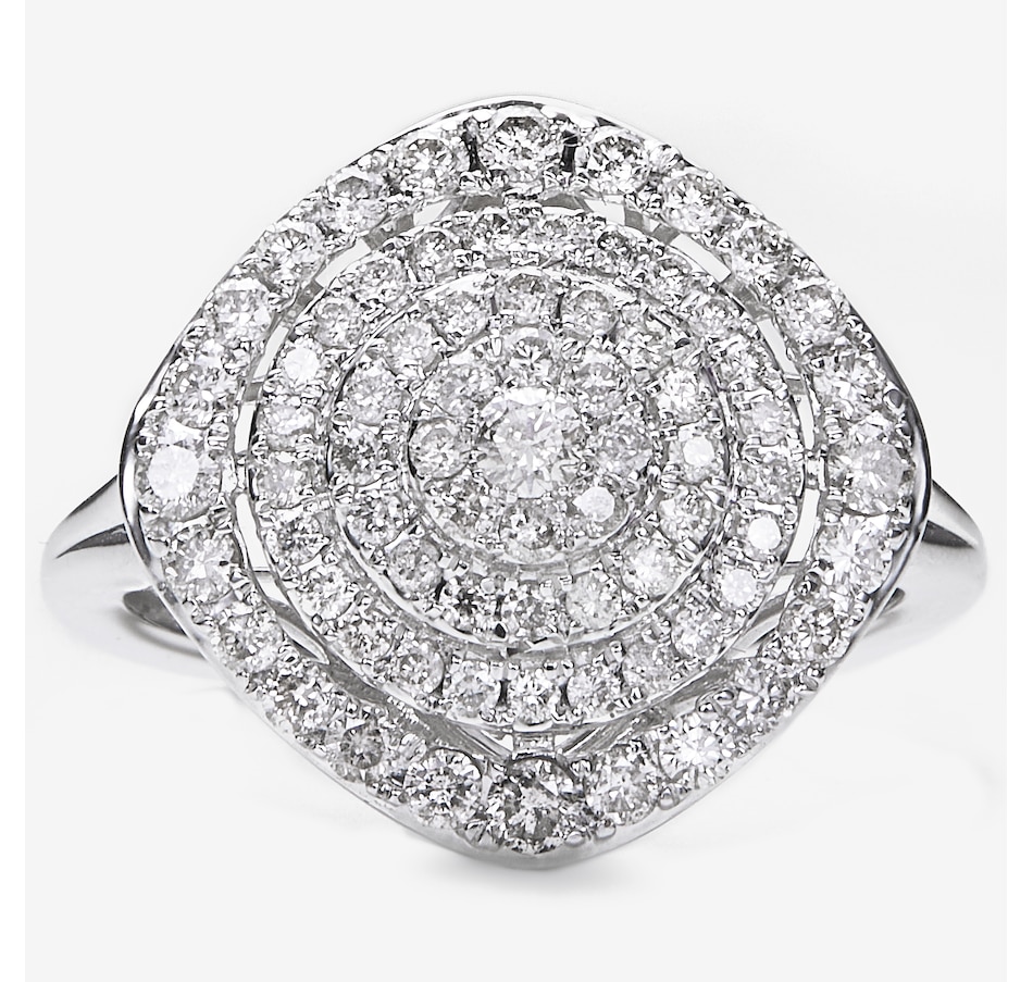 Image 245025.jpg, Product 245-025 / Price $599.88, 10K White Gold 0.95ctw Round Diamond Ring from Diamond Show on TSC.ca's Jewellery department
