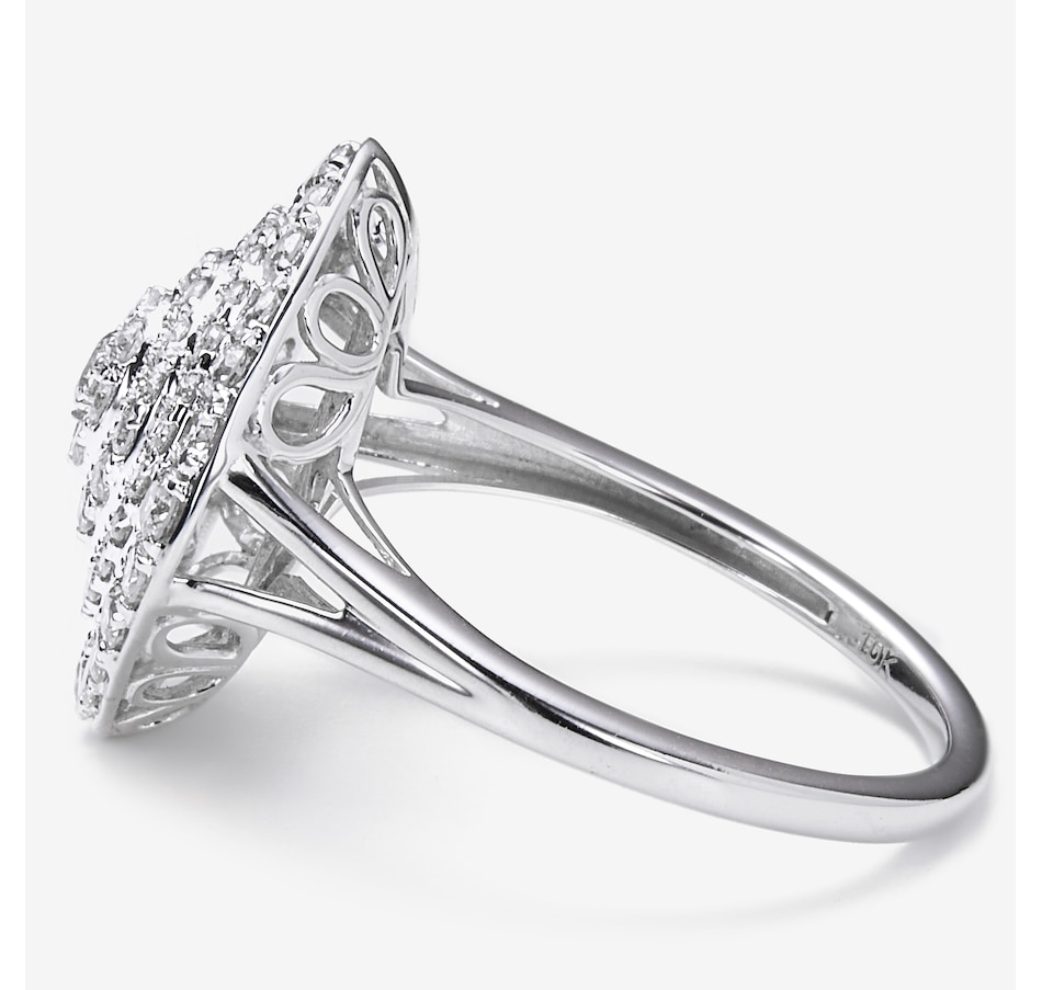 Image 245025_ALTMORE2.jpg, Product 245-025 / Price $599.88, 10K White Gold 0.95ctw Round Diamond Ring from Diamond Show on TSC.ca's Jewellery department