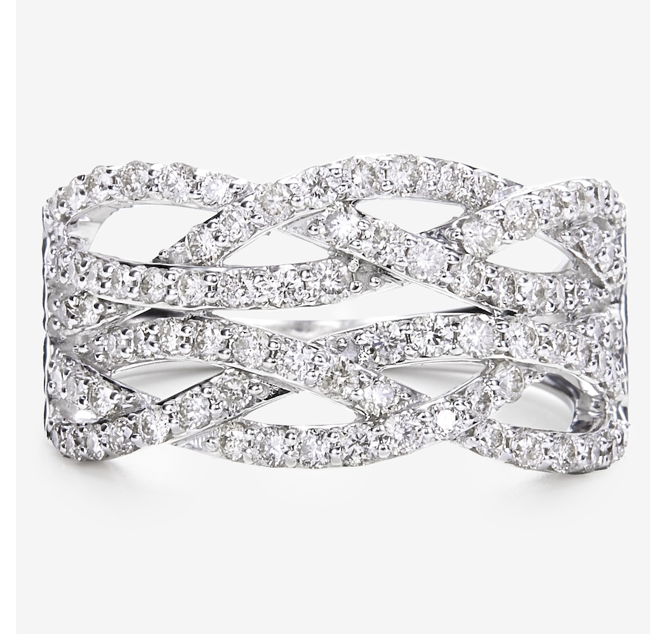 Image 245028.jpg, Product 245-028 / Price $999.99, 10K White Gold 0.96ctw Diamond Band from Diamond Show on TSC.ca's Jewellery department