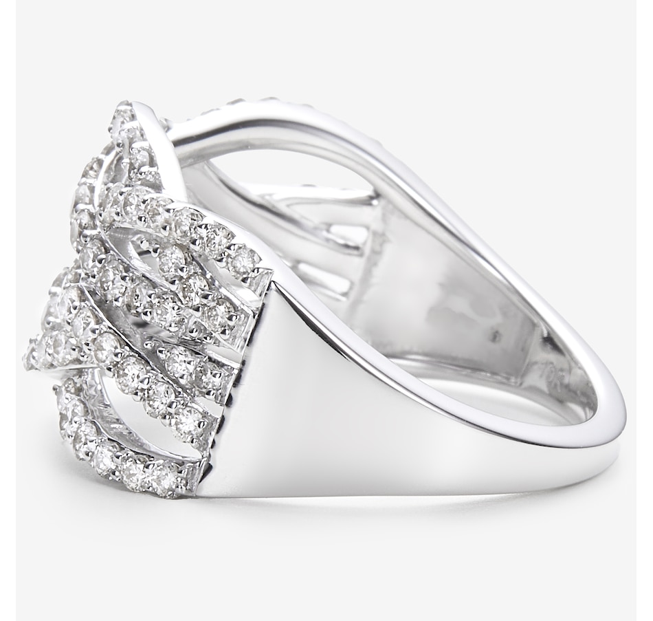 Image 245028_ALTMORE1.jpg, Product 245-028 / Price $999.99, 10K White Gold 0.96ctw Diamond Band from Diamond Show on TSC.ca's Jewellery department