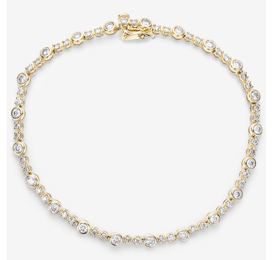 Image 245029.jpg, Product 245-029 / Price $1,299.99, 10K Yellow Gold 1.92ctw Diamond Bracelet from Diamond Show on TSC.ca's Jewellery department
