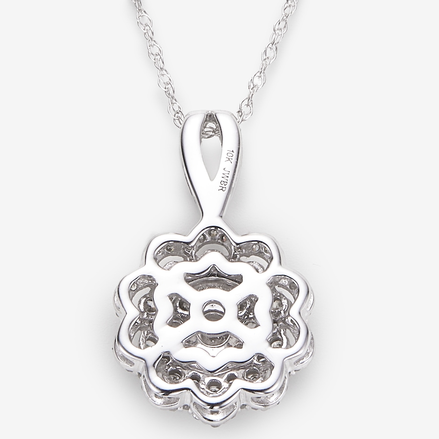 Image 245038_ALTMORE2.jpg, Product 245-038 / Price $599.99, 10K White Gold 0.45ctw Diamond Pendant with Chain from Diamond Show on TSC.ca's Jewellery department