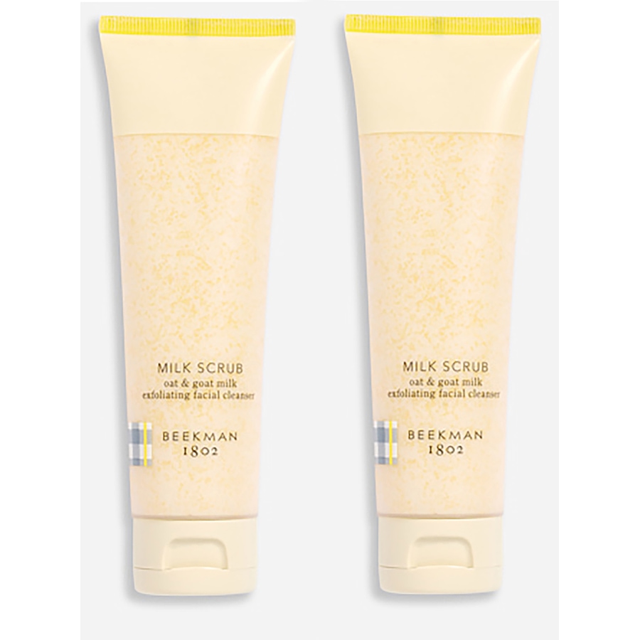 Image 245148.jpg, Product 245-148 / Price $52.00, Beekman 1802 Milk Scrub Oat + Goat Milk Exfoliating Facial Cleanser Duo  from Beekman 1802 on TSC.ca's Beauty department