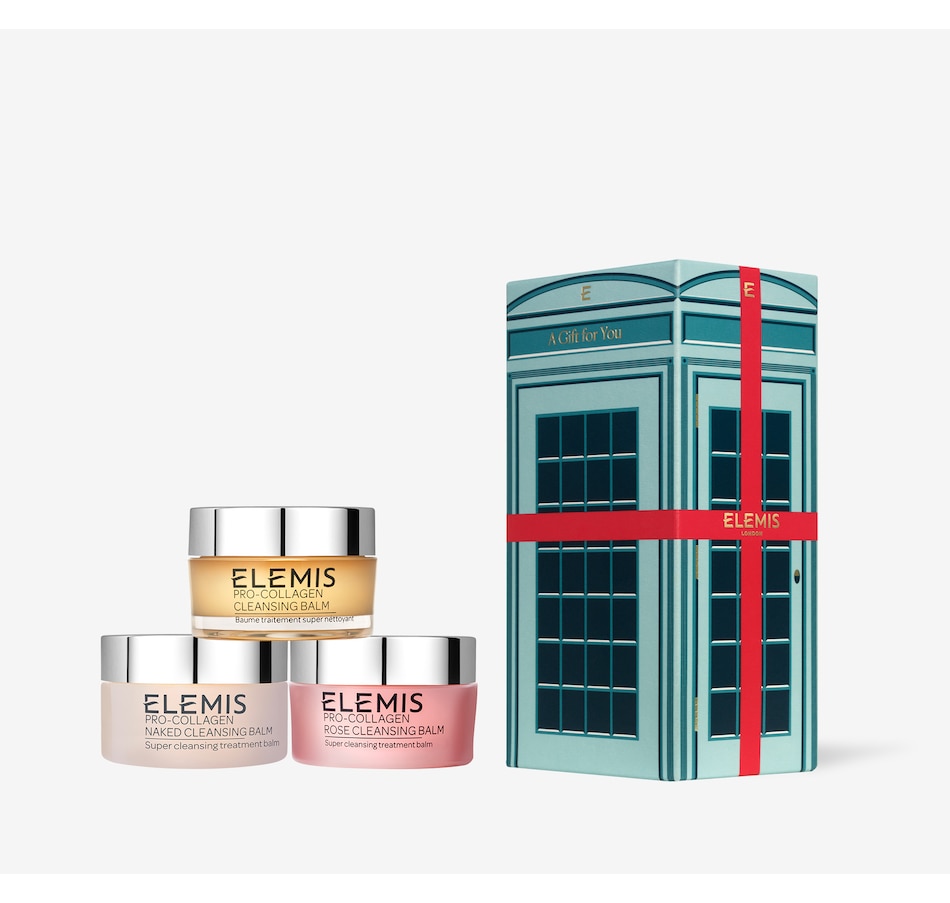 Image 245226.jpg, Product 245-226 / Price $76.50, Elemis Pro-Collagen Cleansing Balm Trio from Elemis on TSC.ca's Beauty department