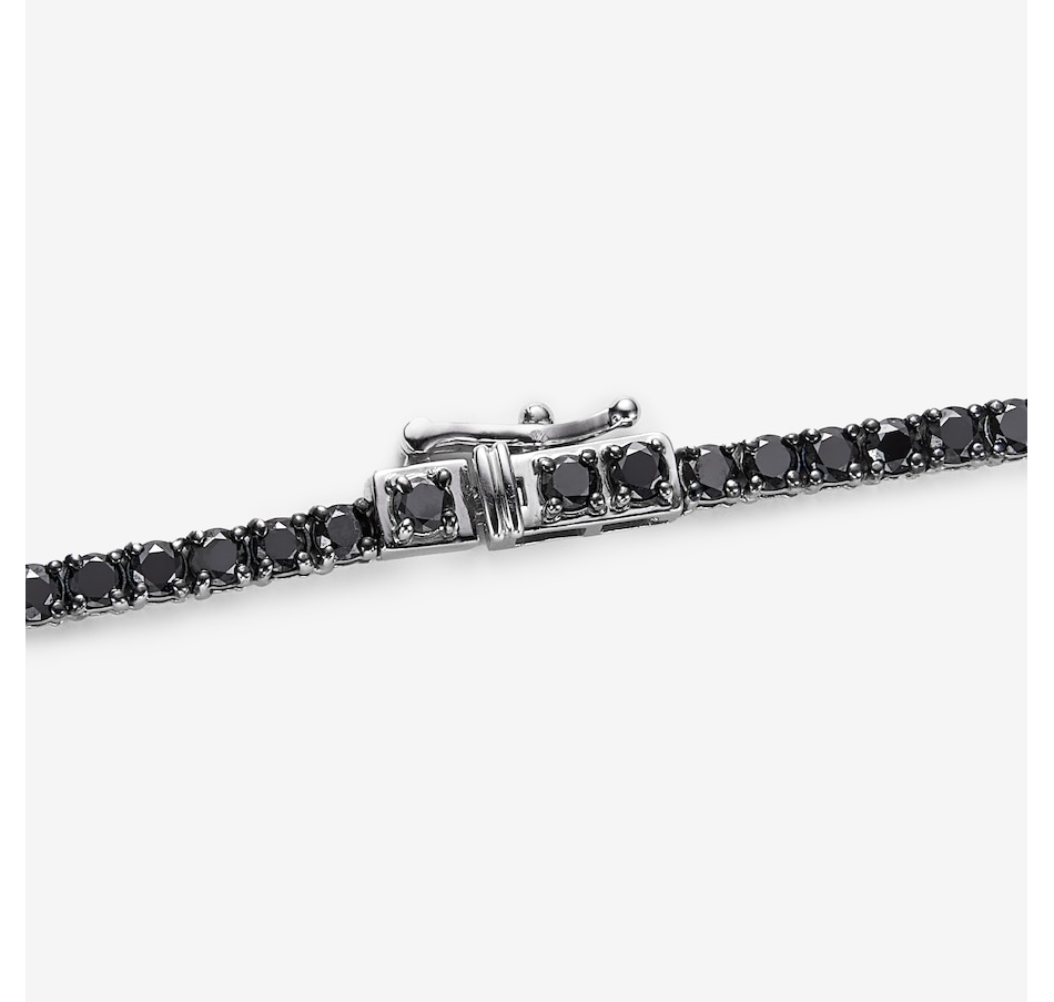 Image 245243_ALTMORE1.jpg, Product 245-243 / Price $6,999.99, 10K White Gold 15.00 ctw Black Tennis Necklace from Diamond Show on TSC.ca's Jewellery department