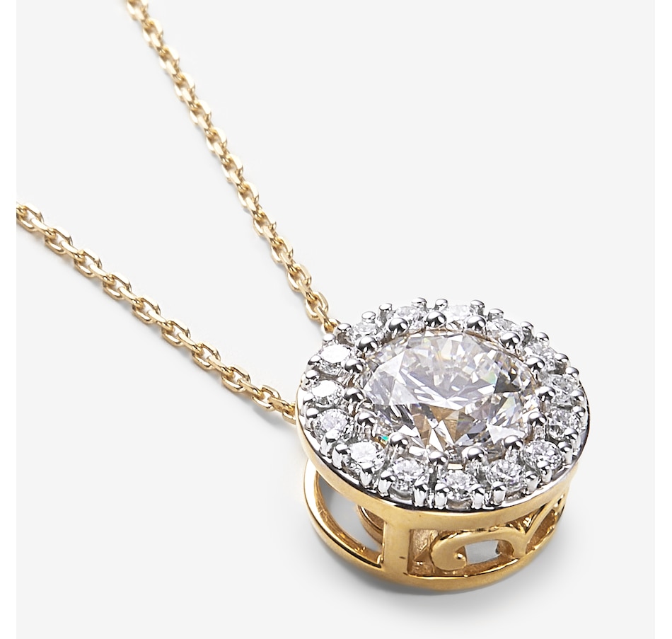 Image 245247_ALTMORE2.jpg, Product 245-247 / Price $1,529.99, EVERA Diamonds 14K Gold 2.00 ctw Diamond Pendant with Chain from Evera Diamonds on TSC.ca's Jewellery department