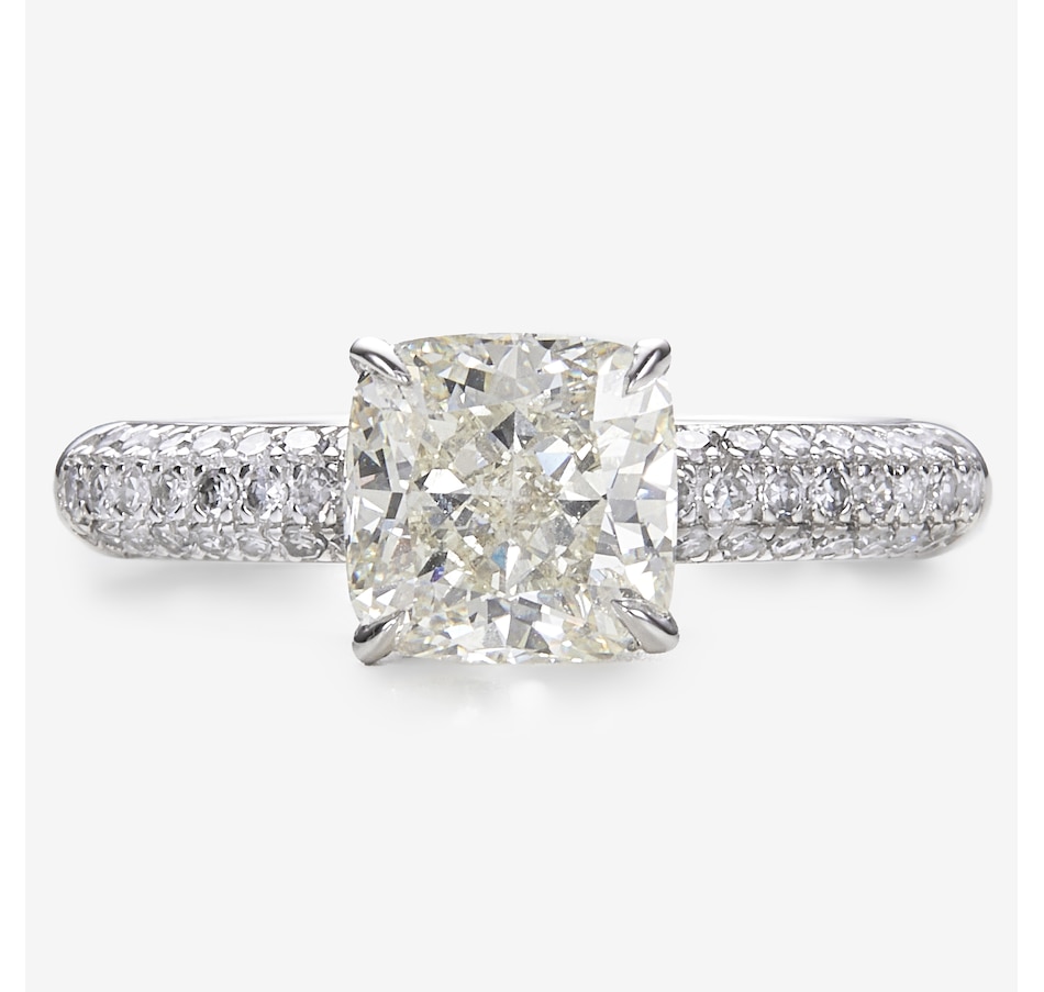 Image 245248_CUSHI.jpg, Product 245-248 / Price $1,899.99, EVERA Diamonds 14K White Gold 2.58 ctw Diamond Solitaire Ring from Evera Diamonds on TSC.ca's Jewellery department