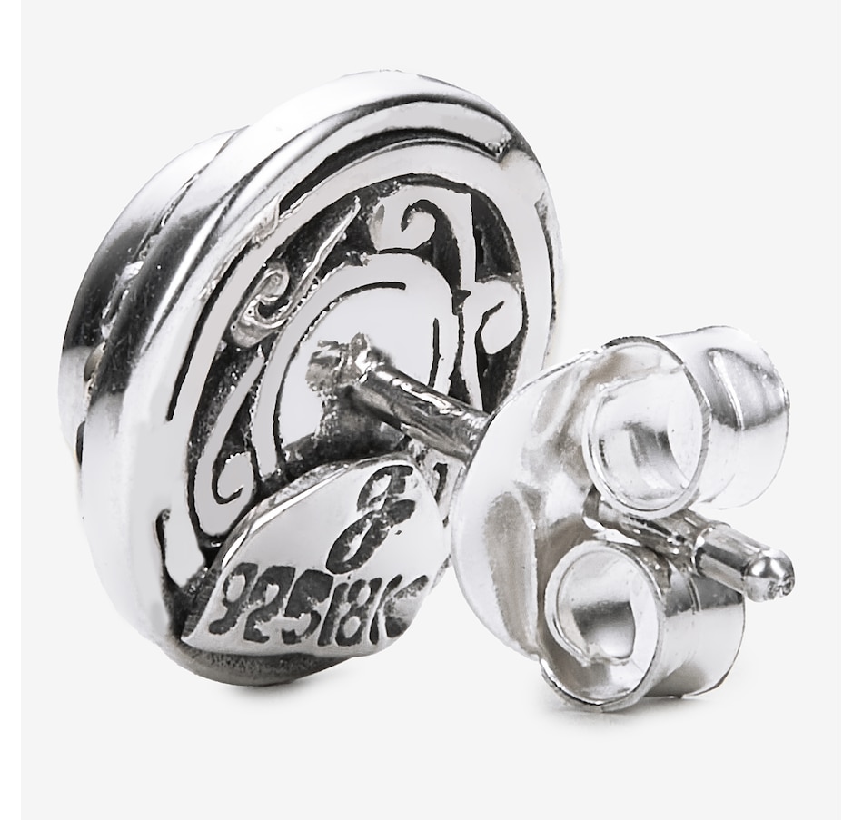 Image 245250_ALTMORE1.jpg, Product 245-250 / Price $249.99, Samuel B. Collection Sterling Silver/18K Round Stud Earrings from Samuel B. Collection on TSC.ca's Jewellery department