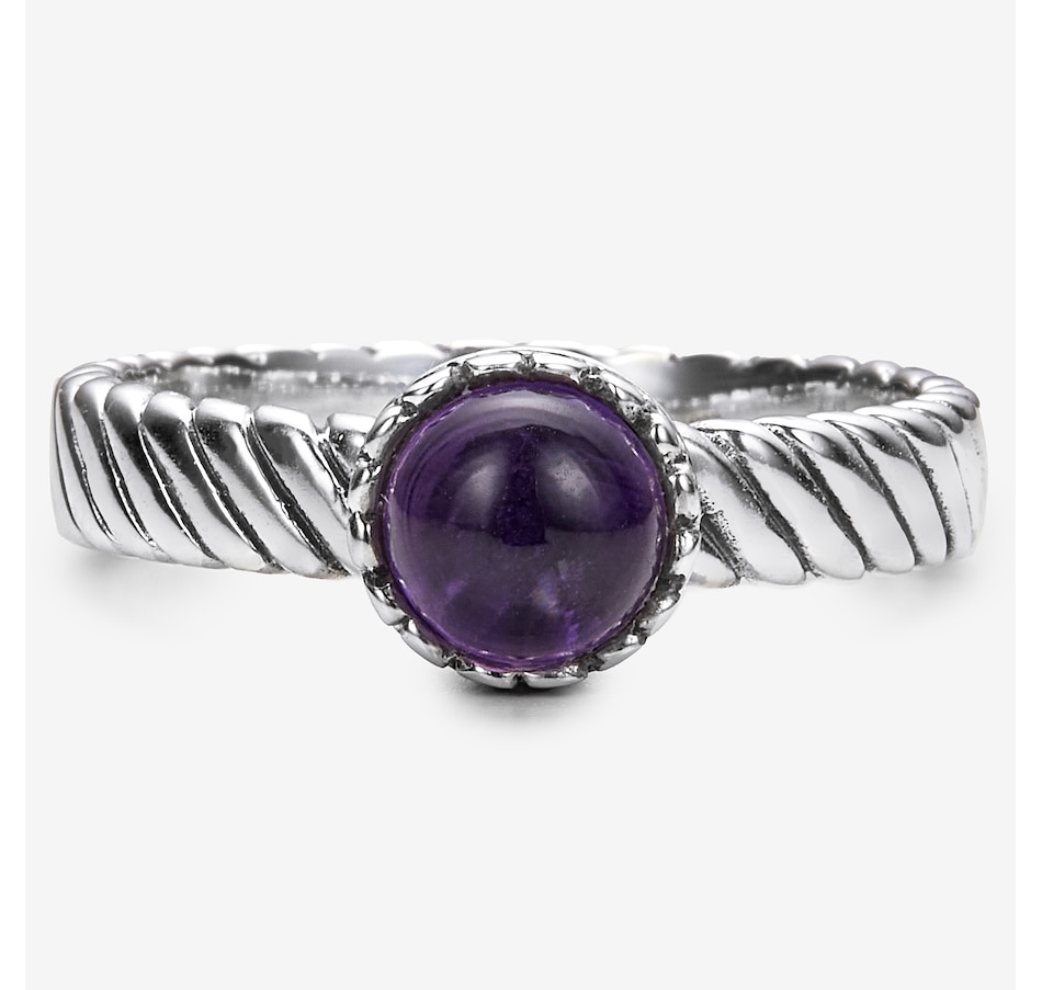Image 245255.jpg, Product 245-255 / Price $119.99, Samuel B. Collection Sterling Silver Round Amethyst Stack Ring from Samuel B. Collection on TSC.ca's Jewellery department