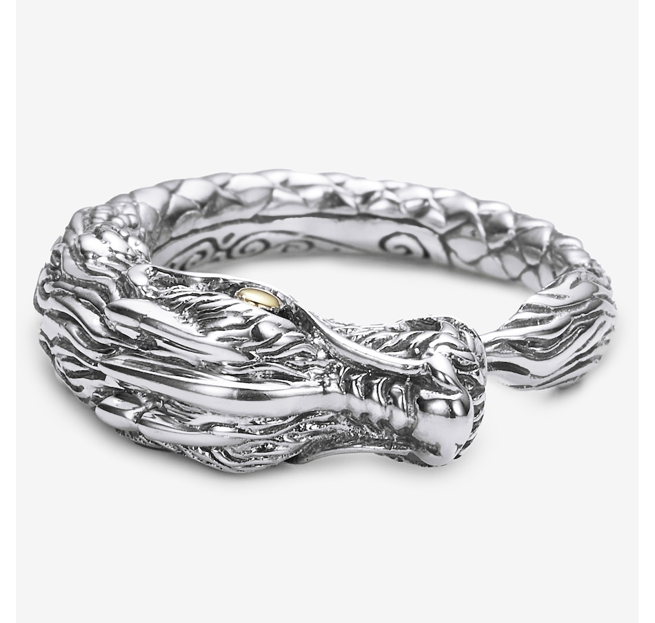 Image 245258.jpg, Product 245-258 / Price $179.99, Samuel B. Collection Sterling Silver/18K Dragon Ring from Samuel B. Collection on TSC.ca's Jewellery department