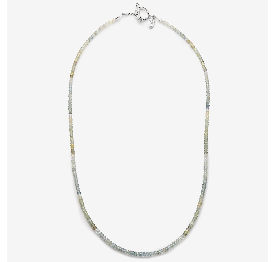 Image 245264_ALTMORE1.jpg, Product 245-264 / Price $499.99, Samuel B. Collection Sterling Silver Montana Sapphire Bead Necklace with Toggle Clasp from Samuel B. Collection on TSC.ca's Jewellery department