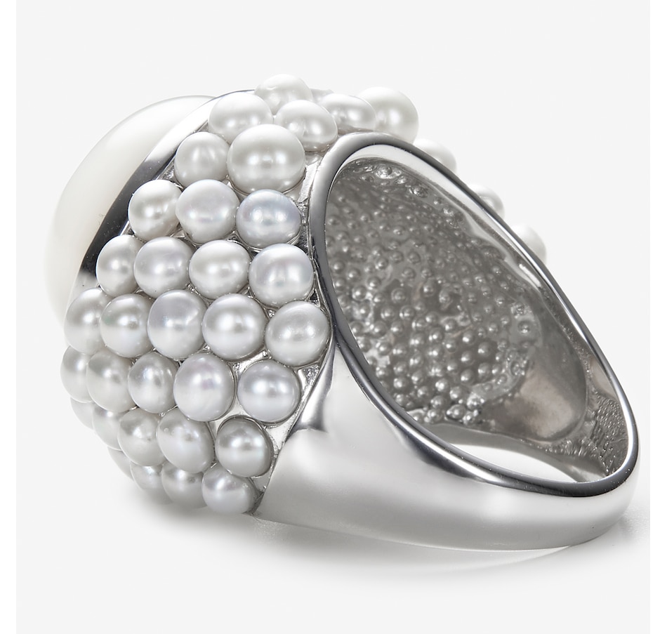Image 245274_ALTMORE1.jpg, Product 245-274 / Price $259.99, Roz Kwan Sterling Silver Fresh Water Pearl Mother of Pearl Ring from Roz Kwan Jewellery Collection on TSC.ca's Jewellery department