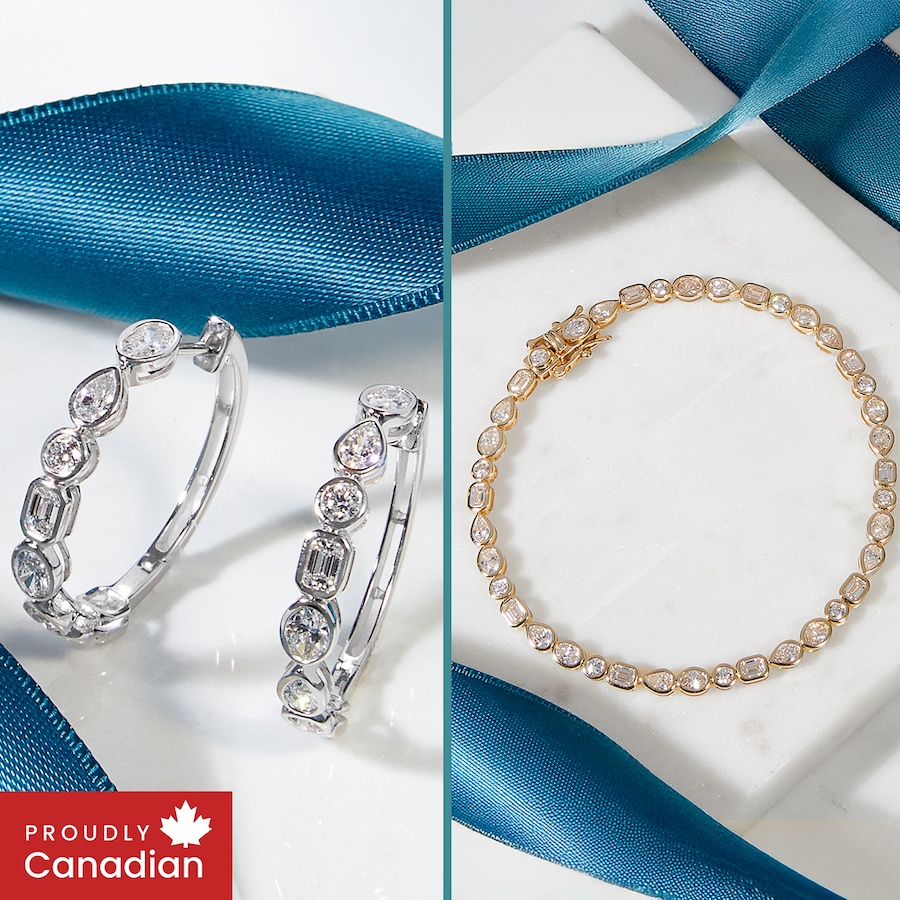Image 245283_ALTMORE100.jpg, Product 245-283 / Price $2,399.33, EVERA Diamonds 14K Gold 3.50 ctw Diamond Bracelet from Evera Diamonds on TSC.ca's Jewellery department
