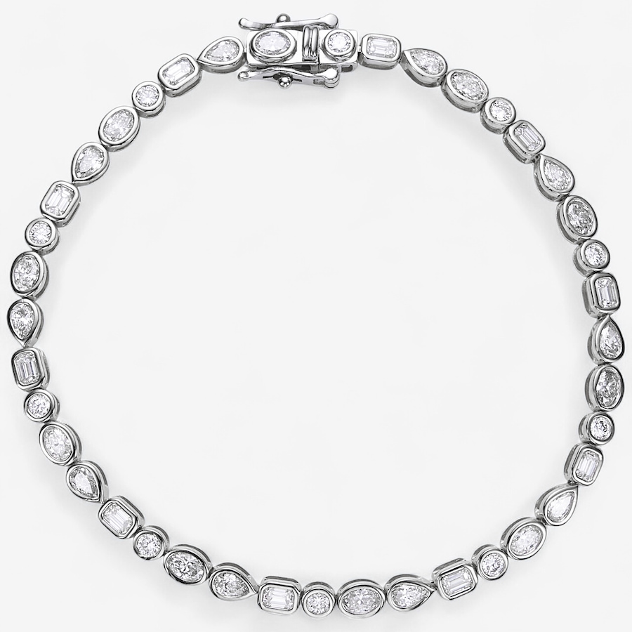 Image 245283_WGL.jpg, Product 245-283 / Price $2,399.33, EVERA Diamonds 14K Gold 3.50 ctw Diamond Bracelet from Evera Diamonds on TSC.ca's Jewellery department