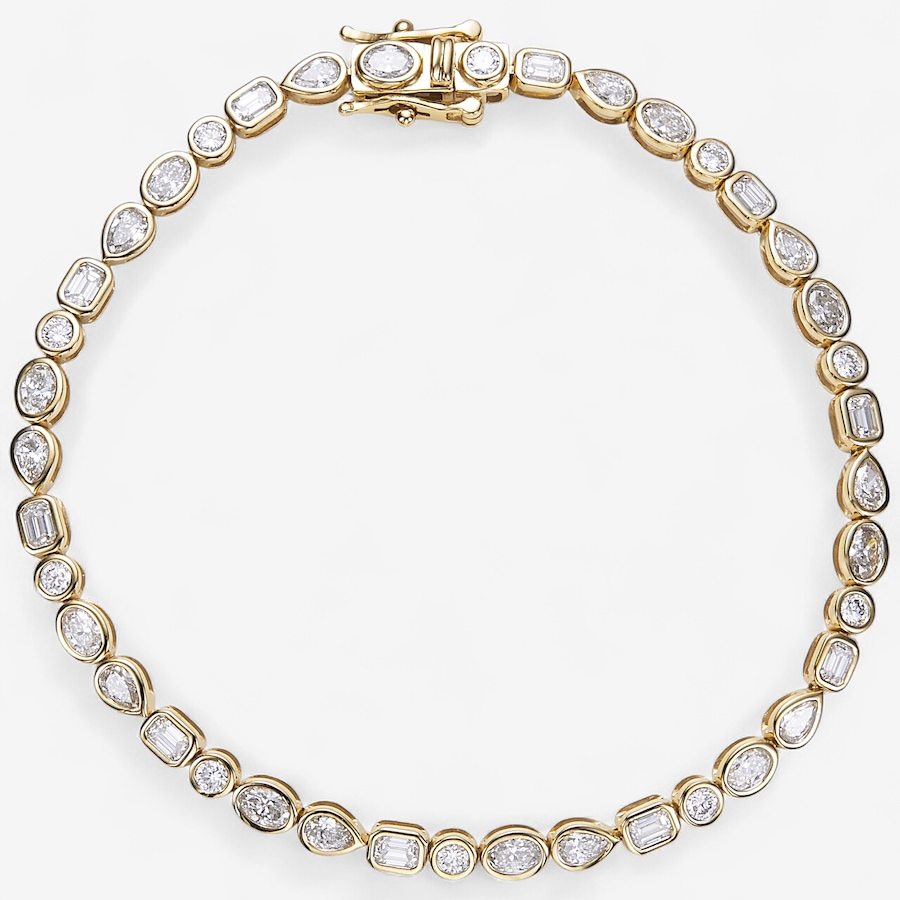 Image 245283_YGL.jpg, Product 245-283 / Price $2,399.33, EVERA Diamonds 14K Gold 3.50 ctw Diamond Bracelet from Evera Diamonds on TSC.ca's Jewellery department