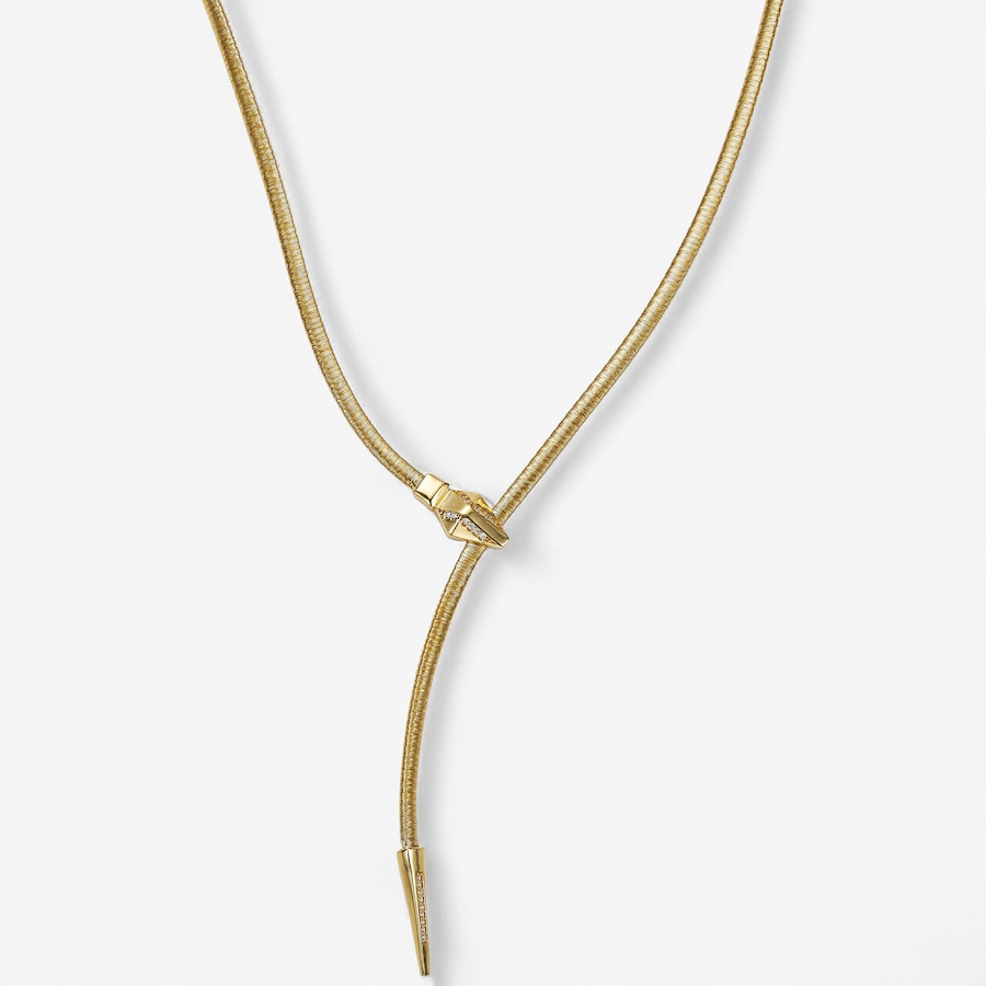 Image 245306.jpg, Product 245-306 / Price $329.99, Cristiana Jewels Sterling Silver Yellow Gold Plate Lariat Necklace from Cristiana Jewels on TSC.ca's Jewellery department