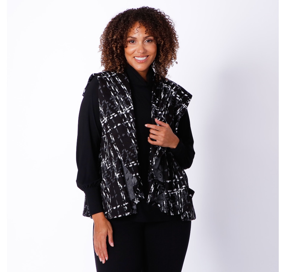 Marallis Shawl Collar Vest With Pockets