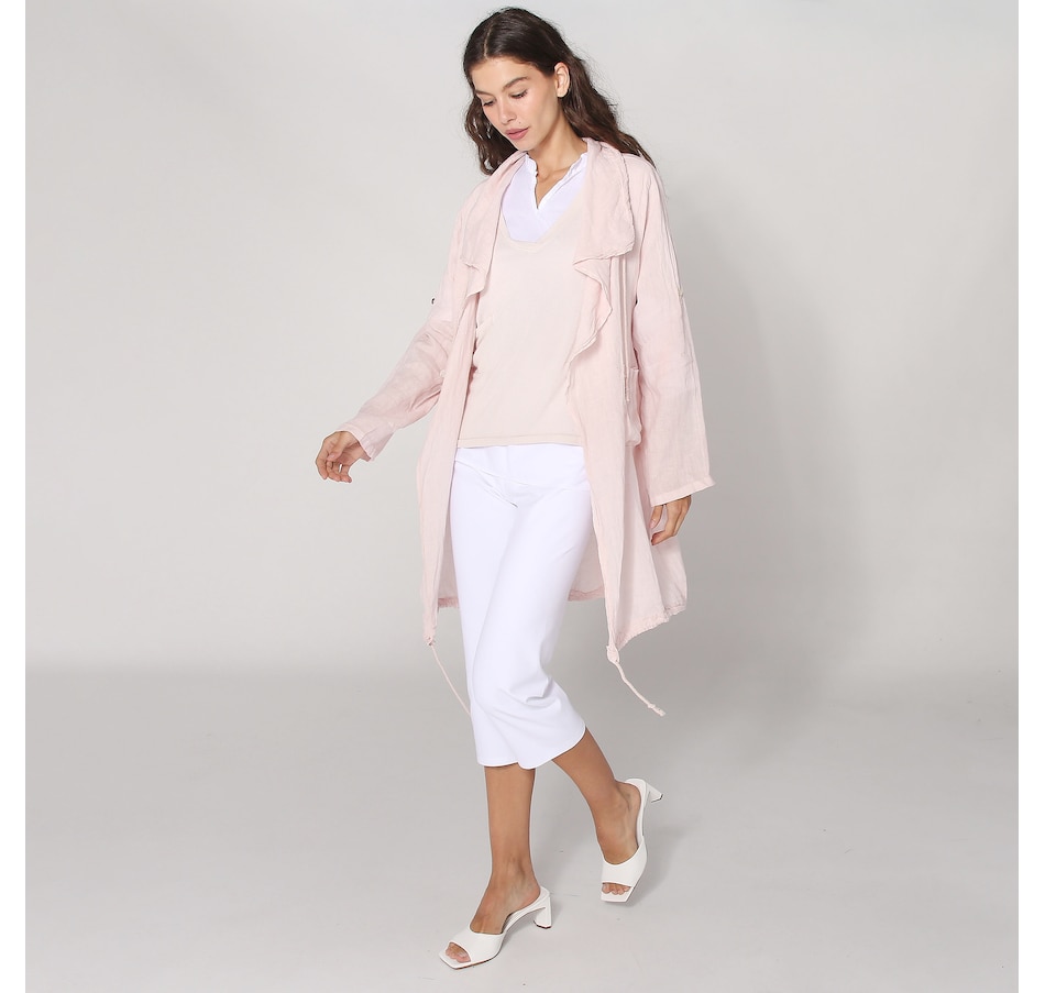 Image 245412_PNK.jpg, Product 245-412 / Price $29.33, M Made In Italy Open Front Flowy Cardigan from M Made in Italy on TSC.ca's Fashion department