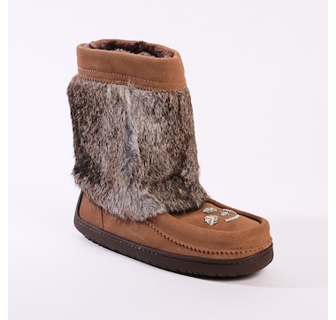 Manitobah Arrow Half Suede Mukluk