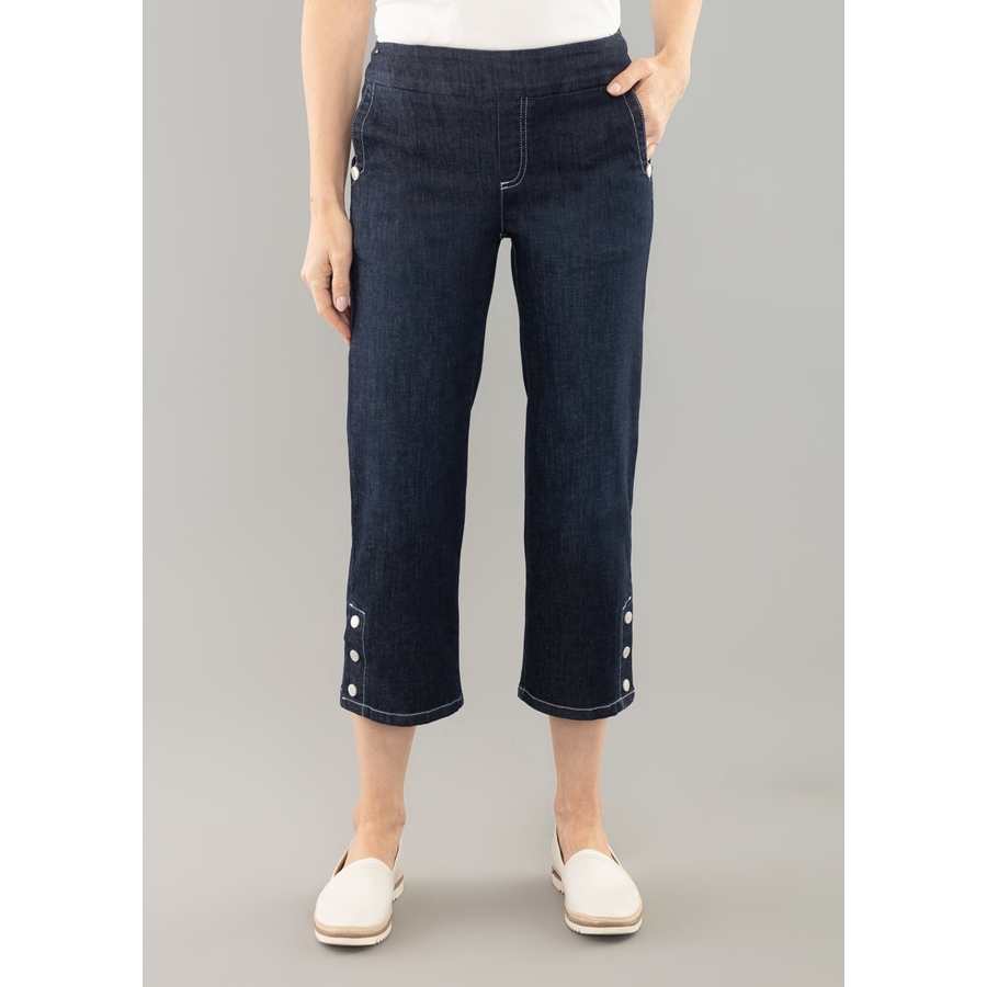 Image 245466_ALTMORE1.jpg, Product 245-466 / Price $39.33, Lisette Bonair Crop Denim Wide Leg Pant With Details from Lisette L Montreal on TSC.ca's Fashion department