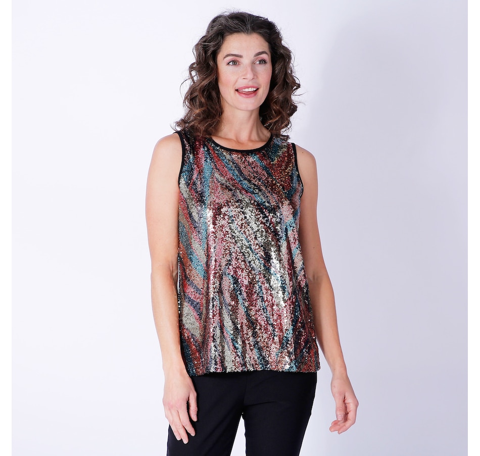 Women's Sequin Tank Tops